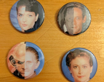 Cursed DS9 Mashup button/magnet