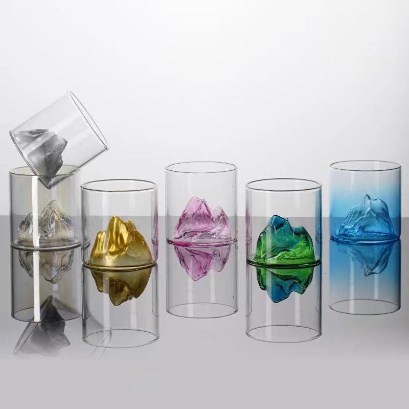 Hand Blown Drinking Glasses - Etsy
