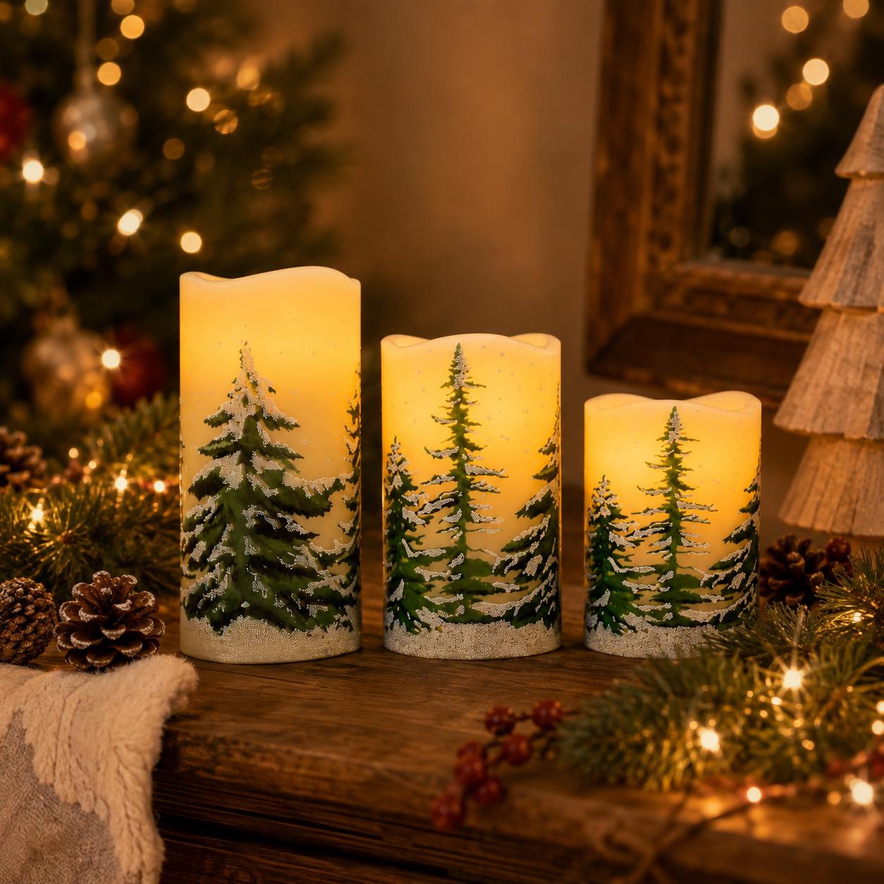 Weihnachtskerzen led