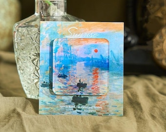 Oil Painting Style Fridge Magnet – Artistic Acrylic Art Magnet