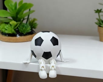 Impresión 3D, regalo para amantes del fútbol, juguetes articulados, decoración de escritorio para fanáticos del deporte.