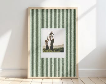 Custom Family Photo Print, Vintage Wall Art, Personalized Gift for Mom or Dad, Caanva template