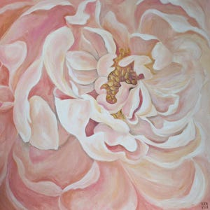 Vibrant Handmade Acrylic Painting on Canvas