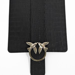 DIY Bag Making Flap Part, Leather Bag Flap With Bird Buckle, Purse Top Closure Accessory, Sew On Bag Lid For Handmade Handbags
