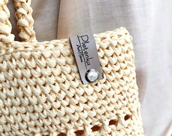 Etiquette en cuir personnalisée pour tricot et crochet, Étiquette avec logo personnalisé, Image de marque de produit fait main, Cadeau accessoire en cuir gaufré
