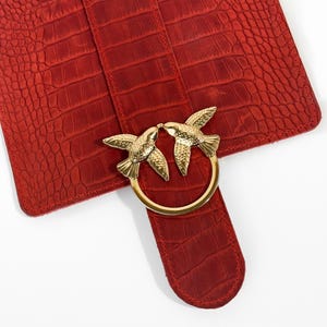 Leather Bag Flap with Buckle, Decorative Closure Flap, Bag Flap For Purse Making, Gift for Girlfriend, DIY Handbag Lid, Bag Making Supplies