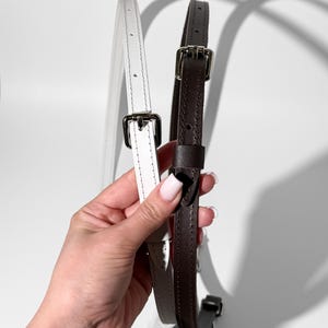 genuine leather bag handle strap, artisan leather shoulder strap, leather bag strap in multiple colors, leather fashion accessory strap, elegant purse replacement strap, minimalist crossbody bag strap