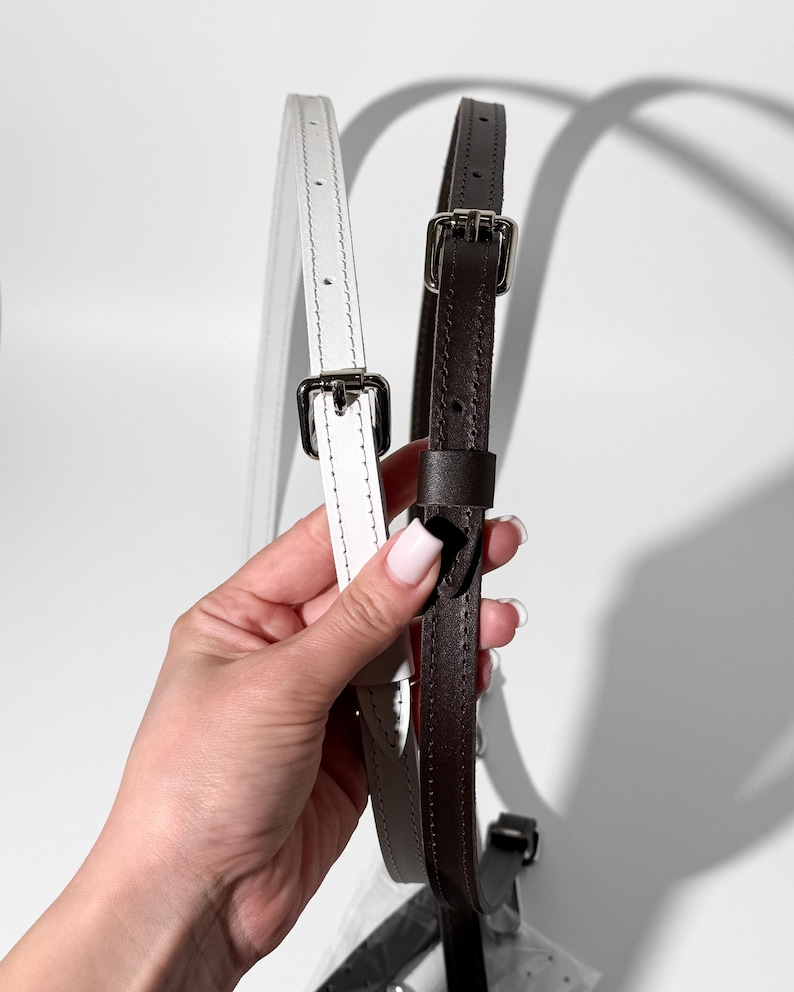 genuine leather bag handle strap, artisan leather shoulder strap, leather bag strap in multiple colors, leather fashion accessory strap, elegant purse replacement strap, minimalist crossbody bag strap