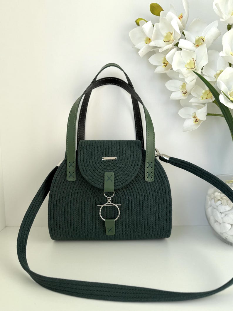 Leather Straps For Handbag, Leather Bag Handles Sew On Style Durable Stitched With Lining, DIY Sew On Leather Handles For Bags, Custom Gift image 13