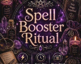 Intention Amplifier | Personalized Ritual Enhancement Guide | Manifestation Booster | Spiritual Intention & Affirmation Add-On