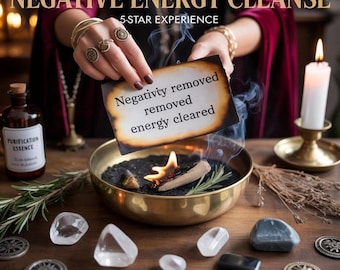 Negative Energy Cleanse Spell, Aura Purification, Spiritual Cleansing