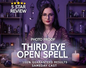 THIRD EYE OPENING Spell | Psychic Vision | Intuition Boost | Pineal Awakening | Clairvoyance Activation | Astral Sight | Spiritual Awareness