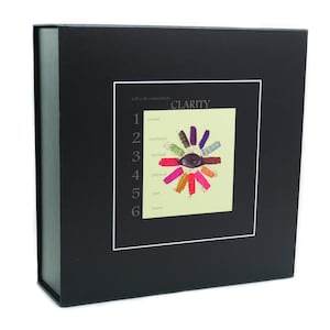 Jeu de dés et de cartes pour le chakra de la clarté : prédire l'avenir, intuition, guérison énergétique, outil d'oracle spirituel, cadeau métaphysique