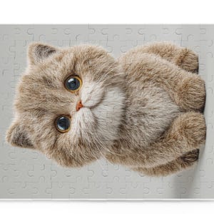 Adorable Cat Puzzle, 120/252/500-Piece Jigsaw, Fun Family Activity, Gift for Cat Lovers, Home Decor, Relaxation Hobby