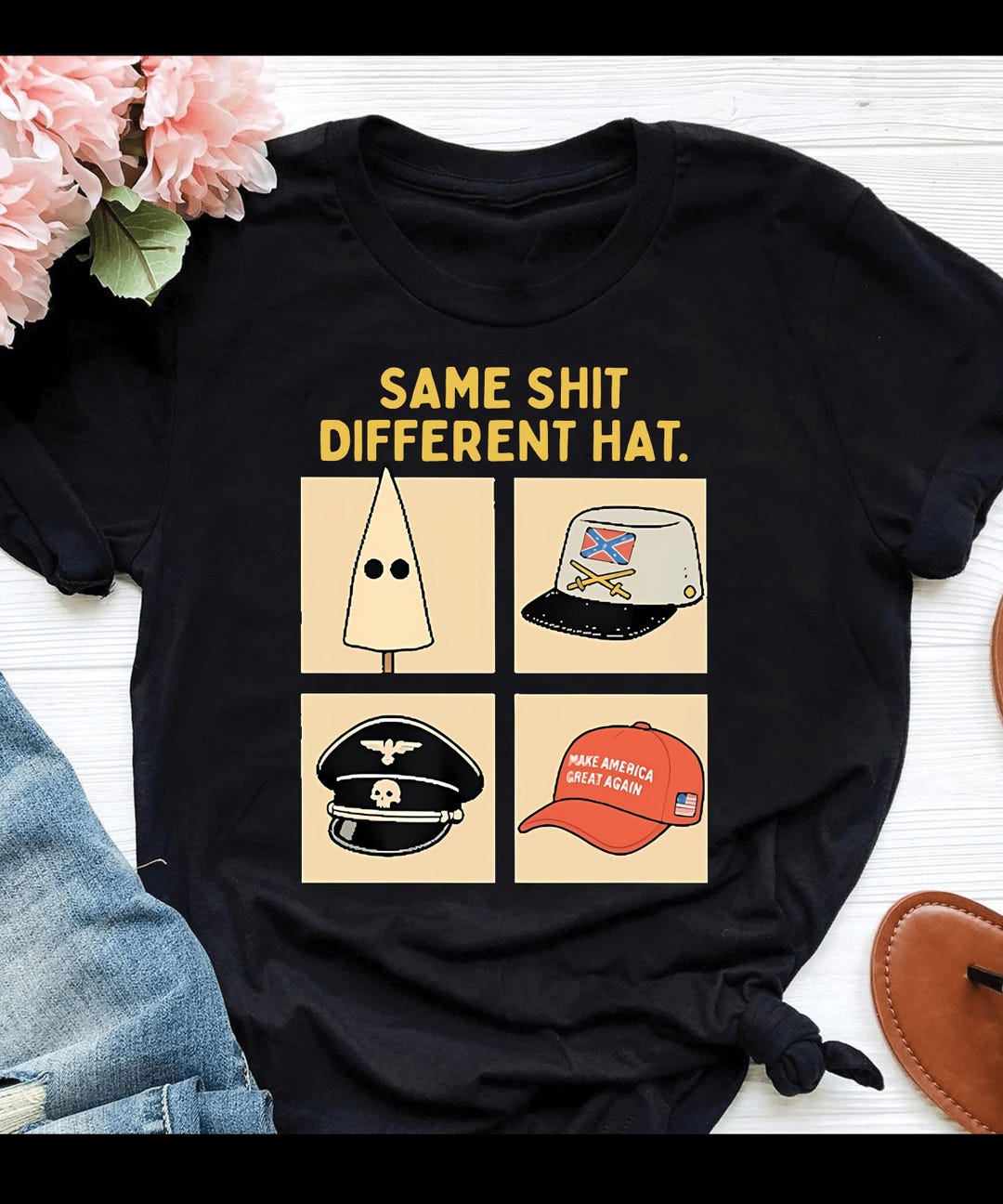 Anti-Trump 'Most Damaging Creatures' Comfort Colors T-Shirt