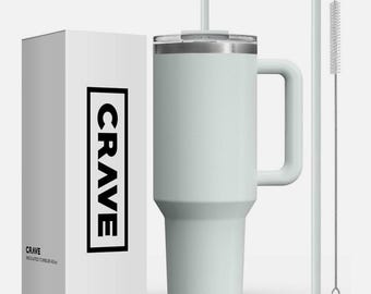 Vaso de acero inoxidable CRAVE de 40 oz