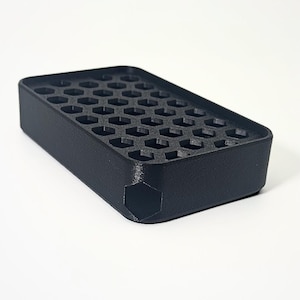 Modern Draining Soap Dish Black Bar Soap Holder for Bathroom Shower or Sink Two Piece Soap Saver Tray Durable PETG Plastic