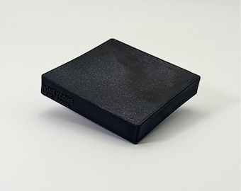 Minimalist Black Soap Dish: Modern Concave PETG Tray