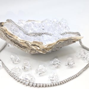 Graduated Round Diamond Tennis Necklace