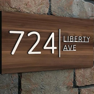 Personalized wooden sign