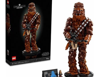 7-10 Day Ship, Rare Vintage Retired LEGO 75371 Collectible, LEGO Star Wars Chewbacca, Buildable Star Wars Collectible for Adults, 75371