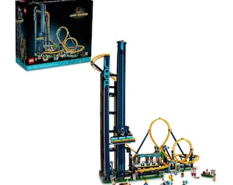 7-10 Day Ship, Rare Vintage Retired LEGO 10303 Collectible, LEGO Icons Loop Coaster Set 10303, Model Building Kit for Adults