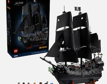 7-10 Day Ship, Rare Vintage Retired LEGO 10365 Collectible, LEGO Pirates of the Caribbean the Black Pearl 10365 Set
