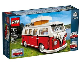 3-5 Day Ship, Rare Vintage Retired LEGO 10220 Collectible, Lego 10220 Volkswagen T1 Camper Van