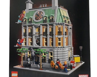 3-5 Day Ship, Rare Vintage Retired LEGO 76218 Collectible, LEGO Marvel Sanctum Sanctorum 76218, 3-Story Modular Building Set