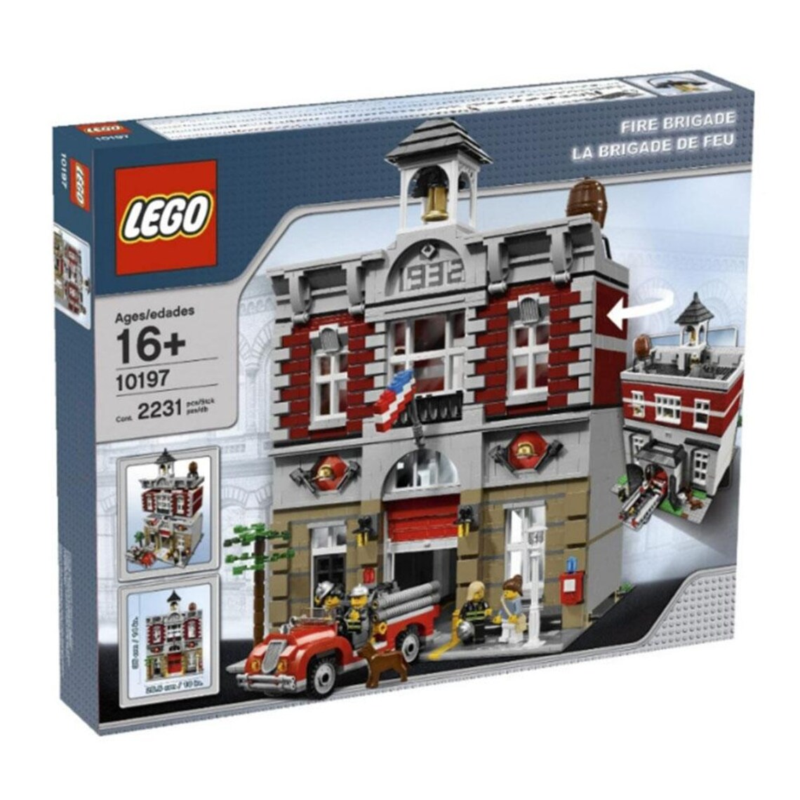 LEGO Modular Buildings 10197 Fire Brigade, foto 2 di 5