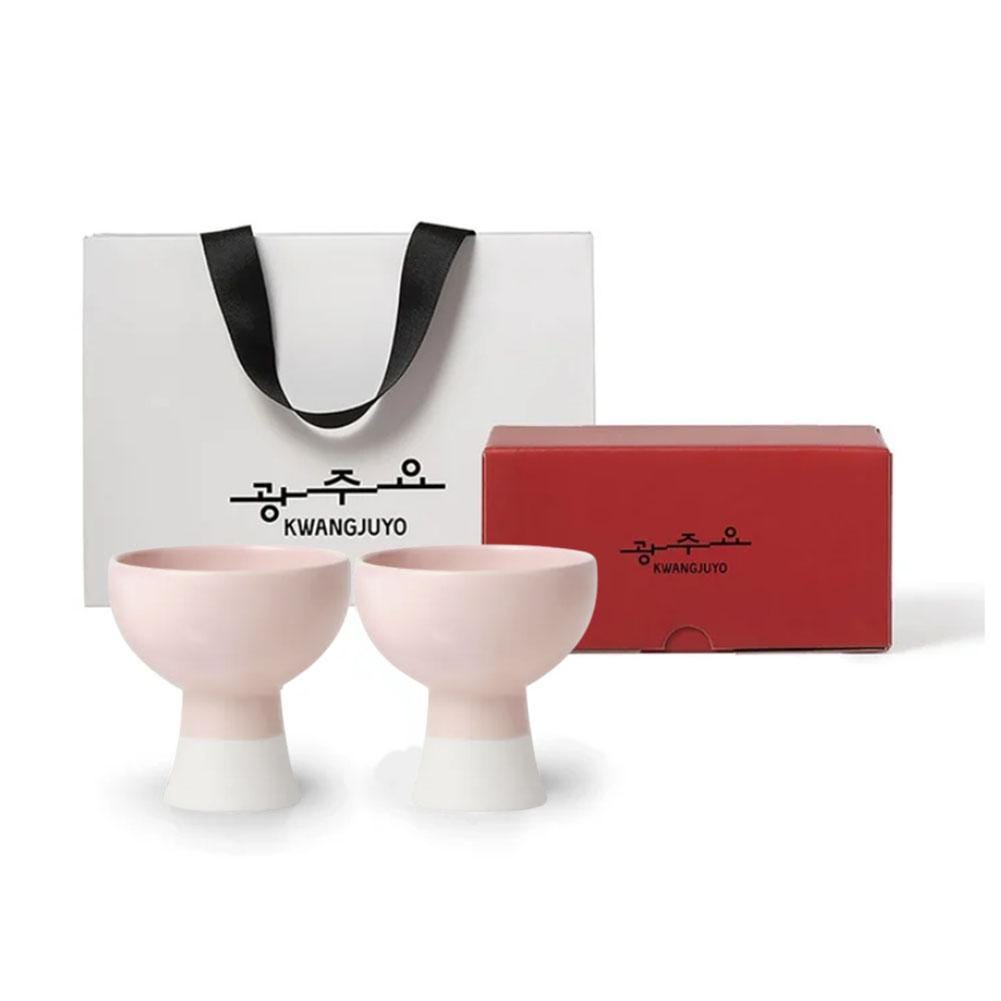 Kwangjuyo Bell-cup 2P Set (choose Color - Mix / Pink / Green