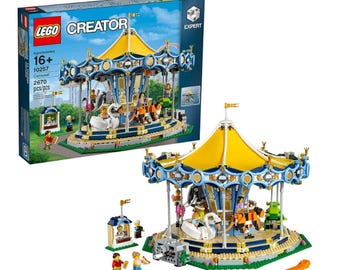 7-10days ship Rare Vintage Retired LEGO 10257 Collectible, LEGO Creator Expert Carousel 10257 Building Kit (2670 Pieces)