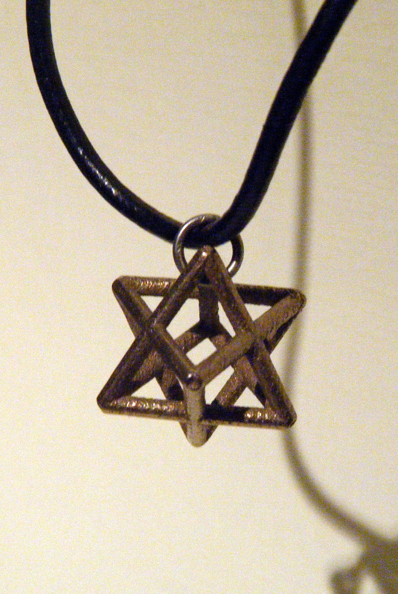 Merkaba Kabalah 3d jewish star Etsy