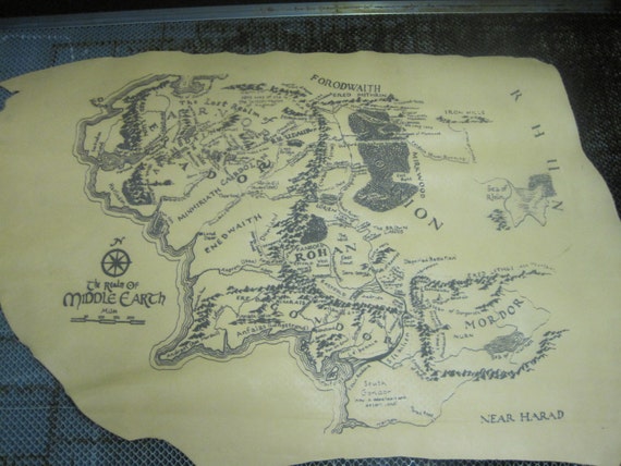 Large Middle Earth Map Large Leather Middle Earth Map | Etsy Large Middle Earth Map Large Leather Middle Earth Map | Etsy
