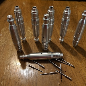Resistance and Rogue One Pilot  - X-wing Leg Flares - Real Aluminum - hollow light-weight