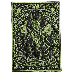 Jersey Devil Cryptid Society-patch