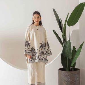 pure linen co ord set women