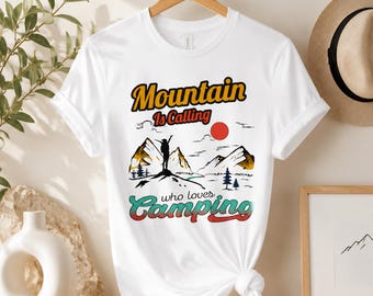 Adventure Awaits: Nature Lover's Unisex Tee for Hiking, Camping and Outdoor Exploration.
