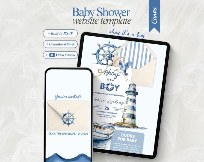 Baby Shower Website
