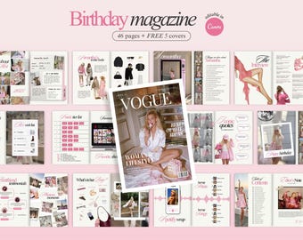Magazine template