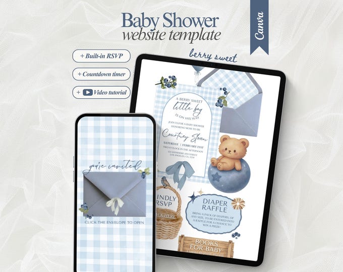 Baby Shower Website