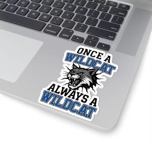 Wildcat Mascot, Wildcat Sticker, School Spirit, Wildcat School, Wildcat Football, Wildcat Volleyball, Wildcat Basketball, Laptop Decal