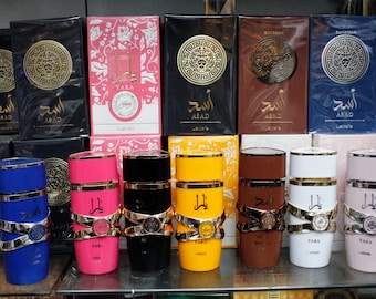 Perfume Yara para mujer: Fragancia de lujo duradera / Aroma dulce y elegante / Para uso diario y de noche / Perfume de inspiración árabe para regalar