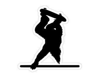 Stickers skateboard inversé Sasquatch