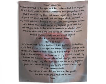 The "Dear Universe" Wall Tapestry for Her - Gas