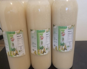 Soursop Juice (6 bottle 12oz) Must be kept frozen