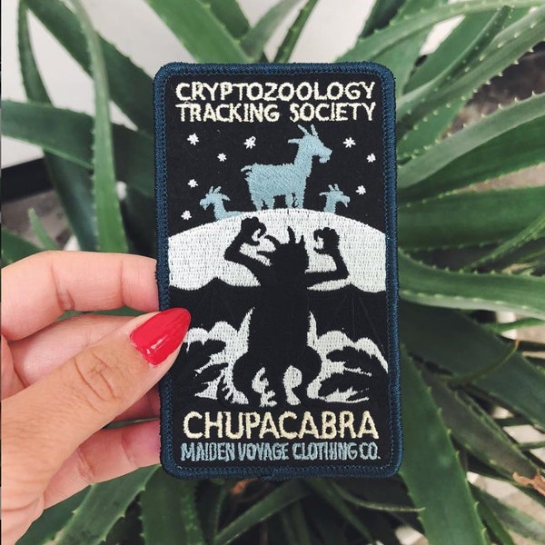 CHUPACABRA Patch - Cryptozoology Tracking Society