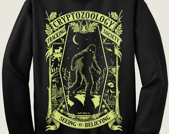 Cryptozoology Tracking Society Pullover (Glow in the Dark)