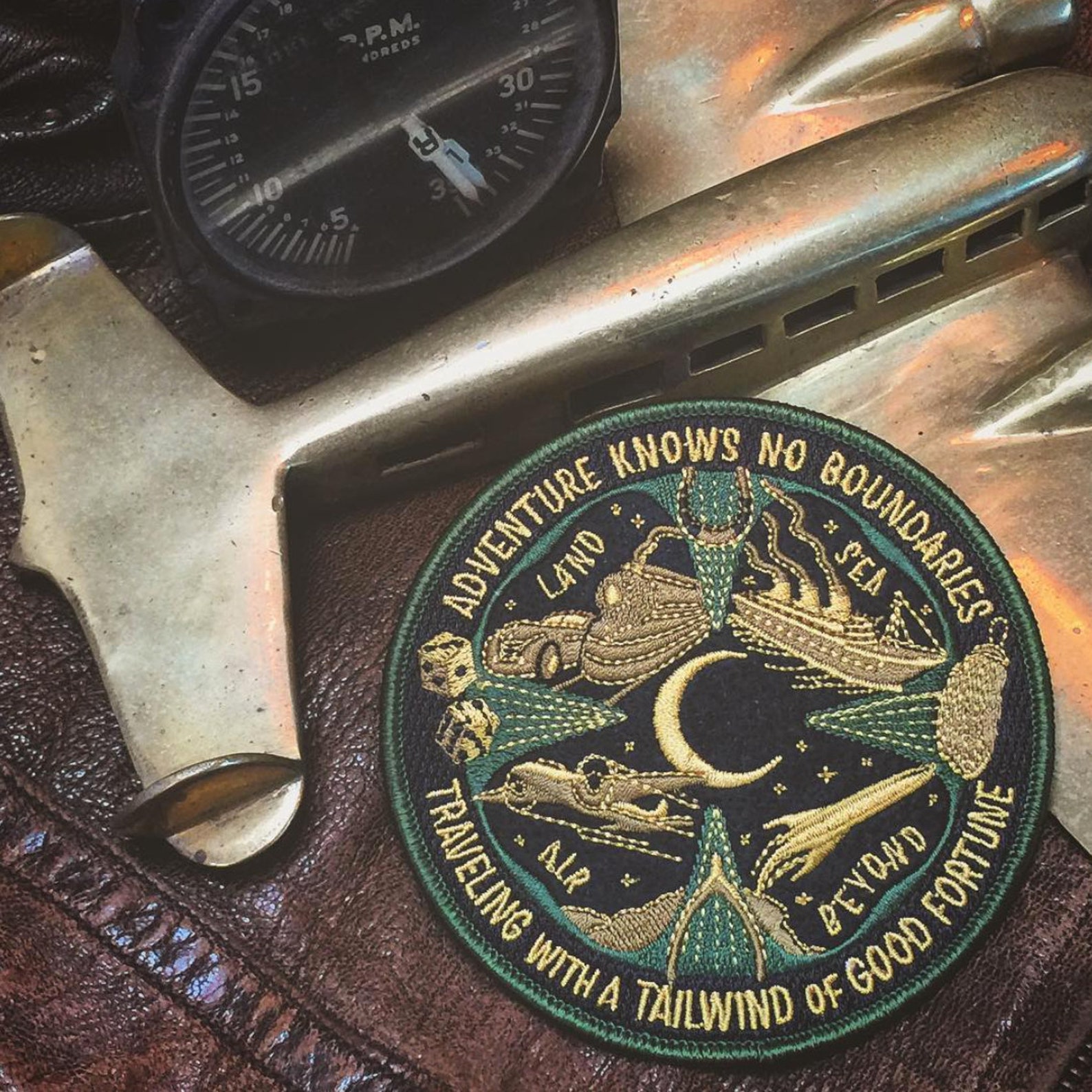 Lucky Travel Patch World's Luckiest Travel Patch™ Lucky Etsy