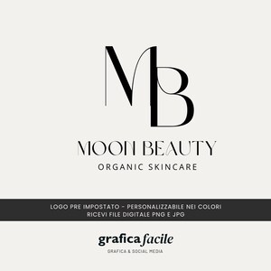 Logo moderno / Logo Iniziali / Logo Beauty / Logo design